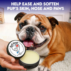 Coconut oil and cocoa butter blend in RuffNose balm