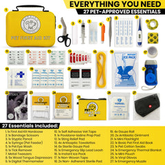 Ruffify dog and cat essentials ready for minor injuries anywhere.