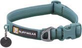 Ruffwear Front Range collar in River Rock Green shown in full view for everyday adventures.