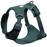 Ruffwear Front Range Flex harness closeup of knit fabric for flexible comfort.