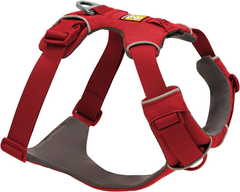 Ruffwear Front Range harness back D-ring for secure leash control on walks