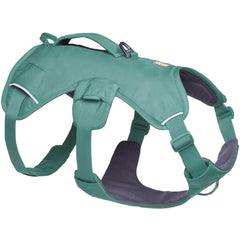 Ruffwear Web Master harness back V-ring for secure leash connection on rugged trails