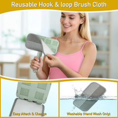 Rundik dog and cat hair remover brush used on car seats.