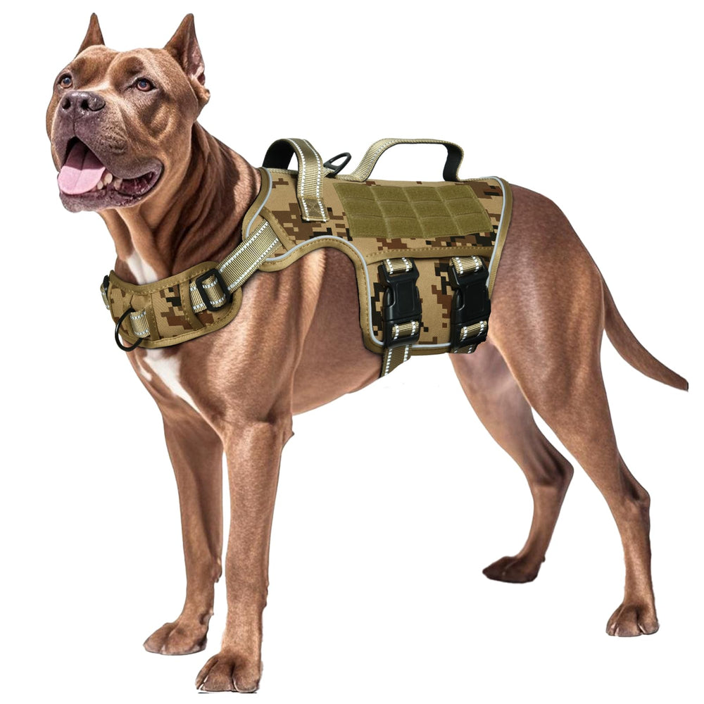 RunFido front-clip no-pull harness for safer, controlled walking.