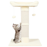 Runske 34-inch cat scratching post base view shows stable structure for scratching.