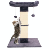 Runske 34-inch cat scratching post in indoor setup for durable scratching and furniture protection.