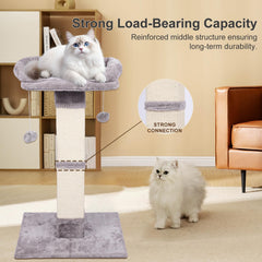 Runske wide base and center pole ensure sturdy climbing and naps with minimal wobble.