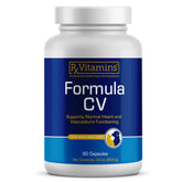 Rx Vitamins Formula CV bottle with pour for easy dosing and heart support.