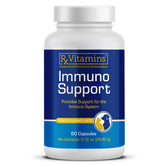 Rx Vitamins Immuno Support bottle label highlights immune support for pets.