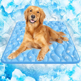 Rywell Arc-Chill 3.0 cooling mat on a dog cooling after play