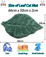 Rzxlszy cat mat soft flannel surface provides gentle touch and insulation