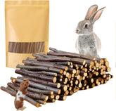 Sadaunbe apple sticks close-up for natural chewing in small pets