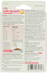 SAFE-GUARD Guard Canine dewormer dose tablets close-up for large dogs