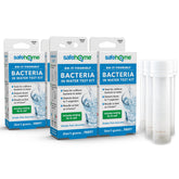 Safe Home DIY Bacteria Water Test Kit 4-pack packshot shows the complete kit for at-home testing.