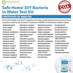 Safe Home third-party sterilized kit with contamination-free testing.