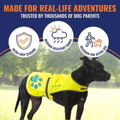 SafetyPUP XD durable oxford weave vest with rugged construction