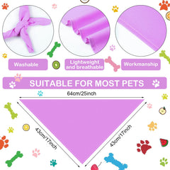 Saintrygo sublimation-ready bandanas for custom heat transfer on pets