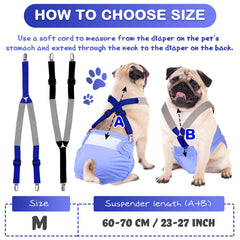 Saintrygo length adjustment helps fit dogs of different sizes