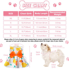 Saintrygo pet dresses in five styles for easy mix-and-match.