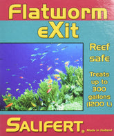 Salifert Flatworm Exit bottle ready for dosing to remove flatworms safely.