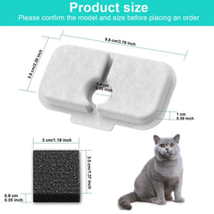 Compatible with PETLIBRO PLWF005/PLWF115/PLWF105 devices for quick refresh.