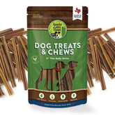 Sancho & Lola's Closet Supreme six-inch bully stick pack offers a durable chew for play and dental support.