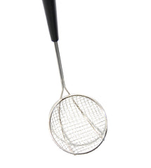 Sand Dipper extra-long handle extends reach during cleanup.