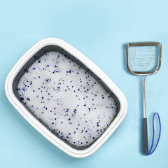Sand Dipper long handle eases scraping without bending.