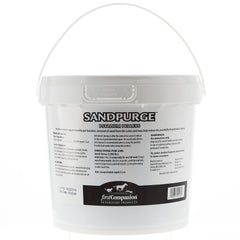 SandPurge apple-molasses flavored pellets closeup, appealing taste for horses during feeding
