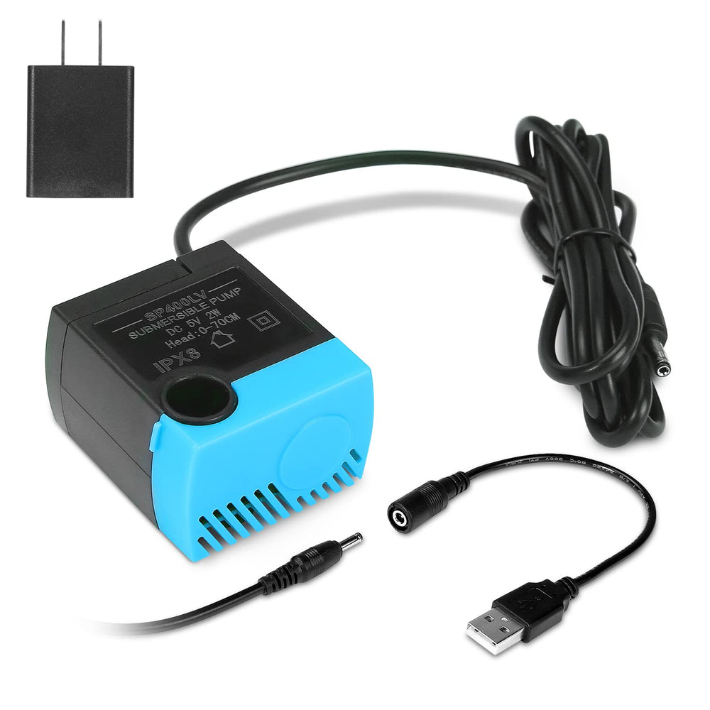 SANKLEV SP-400LV pump for butterfly fountain offers quiet operation and reliable hydration for pets