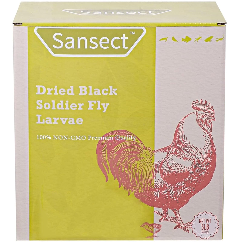 SANSECT BSF larvae packaging for freshness and storage