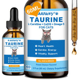 SANTKOL Taurine Cat Supplement bottle for daily heart support.