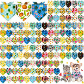 Sanwuta watermelon-pattern dog bandana for bright, stylish daytime walks.