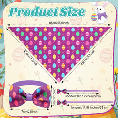 Sanwuta adjustable dog bandana set fits most dogs comfortably