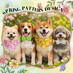 Sanwuta adjustable dog bow-tie ensures comfy secure fit