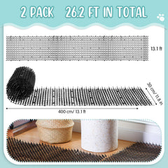 Sanwuta Cat Spike Mat used indoors to shield furniture from claws.