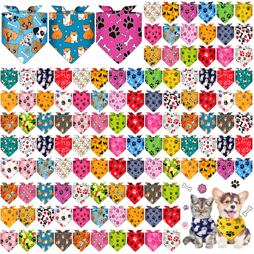 Sanwuta bone-pattern dog bandana adds festive style for walks