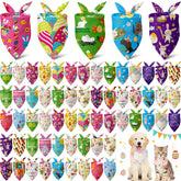 Sanwuta Easter dog bandana with bunny pattern for festive photos.