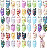 Sanwuta Easter dog bandana with egg pattern for festive pet photos