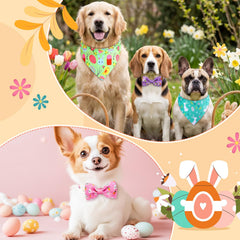 Sanwuta Easter dog collar bows add color to celebrations