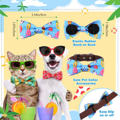 Elastic back on Sanwuta dog bows enables quick slip-on and removal