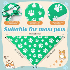 Sanwuta heart pattern bandana adding cheerful daily wear for dogs