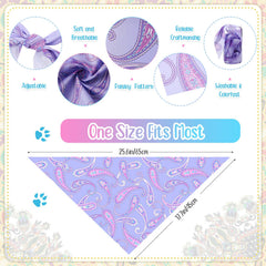 Sanwuta paisley triangle scarf design on soft fabric for comfort.
