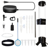 Saricho hatchery setup with all-in-one kit for easy shrimp hatching.