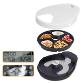 SAROSORA UBPET cat feeder front view with five 330 g compartments for fresh meals