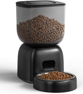 Sarpaws Automatic Feeder front view for scheduled meals.