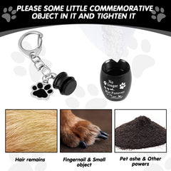 Sasylvia stainless steel dog paw keychain sturdy and lightweight