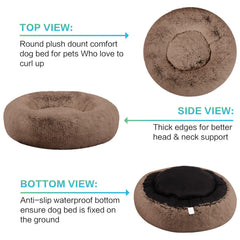 SAVFOX ultra-durable 3x plush fur resists flattening during daily use