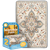 SCLOSE washable dog pee pad 36x24 provides durable floor protection.