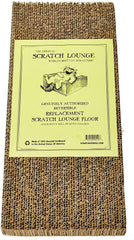 Scratch Lounge recyclable cardboard material for eco-friendly scratching.